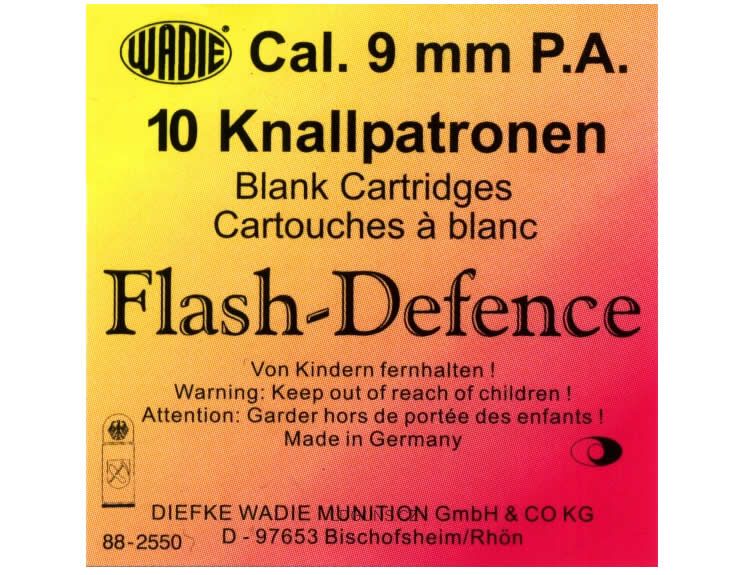 Flash Defence náboje 9mm pistole 10ks - Kliknutím na obrázek zavřete